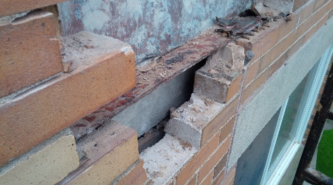 exterior walls