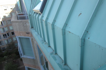 sloped roof